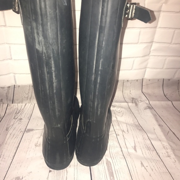 HUNTER Original Navy Rain Boots - Picture 5 of 7